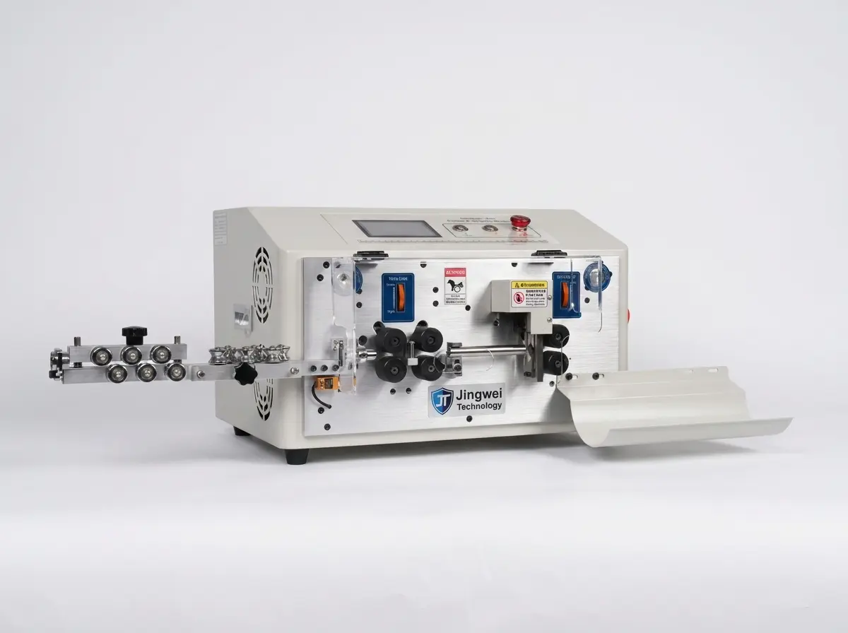 6-wiel automatische draadsnij- &amp; stripmachine JW-MAX1-6S