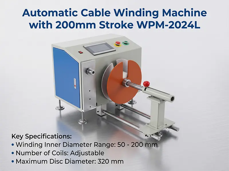 Auto Arrangement Cable Winding WPM-2024L