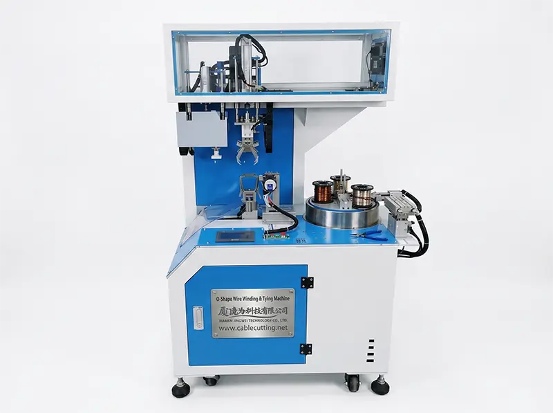 WPM-82o: Automatische O-vorm draadwikkel- en bindmachine voor perfecte spoelen