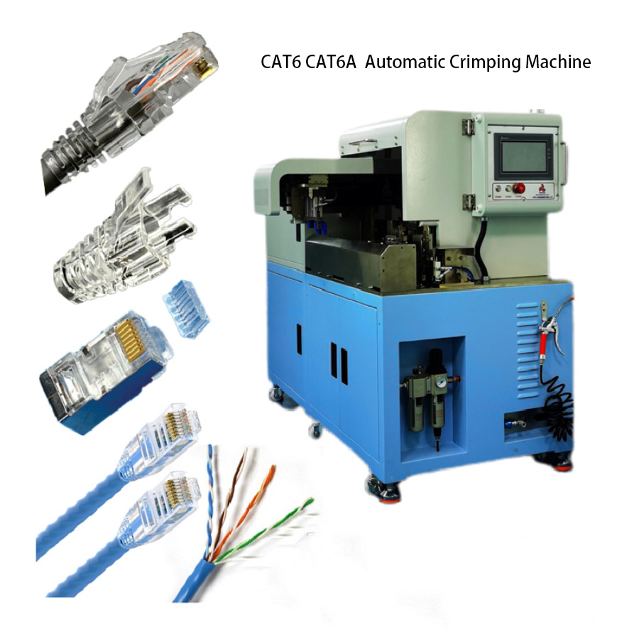 Automatische Kristalkop Krimpmachine WPM-CAT6A