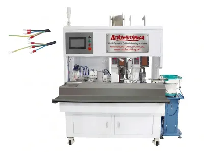 Volautomatische Kabelkrimpmachine voor Verschillende Terminals WPM-555 - Semi-automatische Krimpmachine