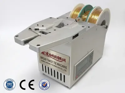 Automatische Brood Twist Tie Machine voor Voedselverpakkingen WPM-EN - Oprol- en Bindmachine