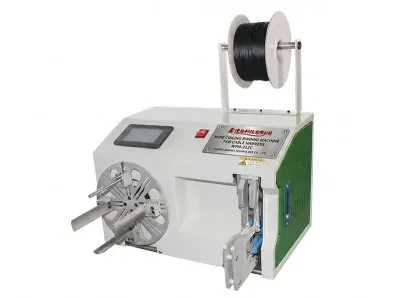 Semi-automatische kabeloprol- en bindmachine WPM-212C - Oprol- en Bindmachine