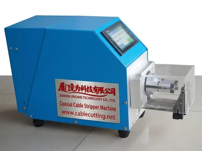 Automatische Coaxkabel Stripmachine voor Nauwkeurig Strippen WPM-28 Thumb