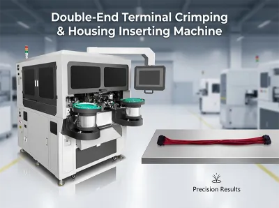 Dubbele-aderige terminalkrimping & behuizinginvoegmachine JW-CK01