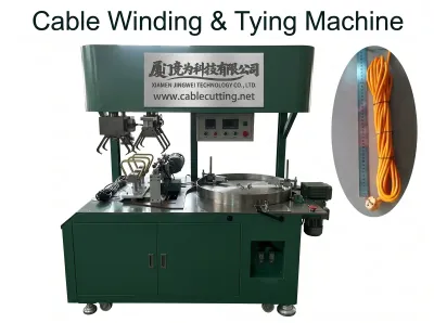 Automatische Kabelwikkel- en 3-Bindmachine WPM-83T