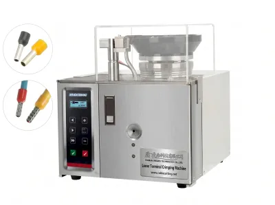 Automatische Losse Buisvormige Terminal Krimpmachine WPM-KAC05B - Strip- en Krimpmachine