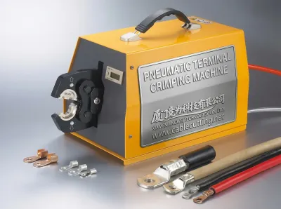 Pneumatische Terminalkrimpmachine voor Zware Klemmen WPM-300L