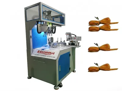Automatische Touw Hitte Snij-, Oprol- en Bindmachine WPM-CRT-81ML - Automatische Knip-, Wikkel- en Bindmachine