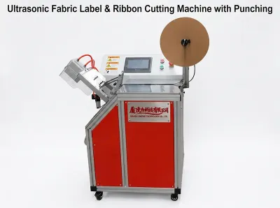 Ultrasone Ponstapesnijder voor Labels en Linten WPM-UL - Tapesnijmachine