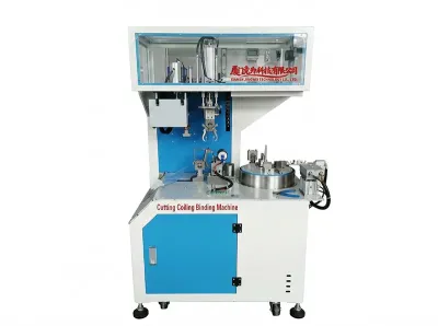 Automatische Draadstripper, Snijder, Spoeler en Bindmachine WPM-SCCB - Automatische Knip-, Wikkel- en Bindmachine