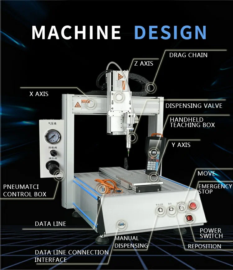 Epoxyhars doseermachine, lijm die automatisch doseert, siliconen doseermachine