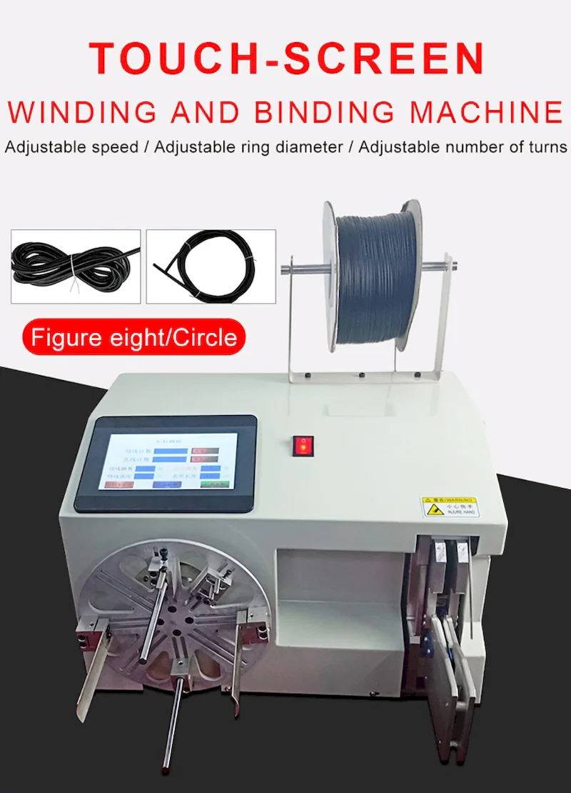 Draad oprollen bindmachine, kabel oprollen bindmachine