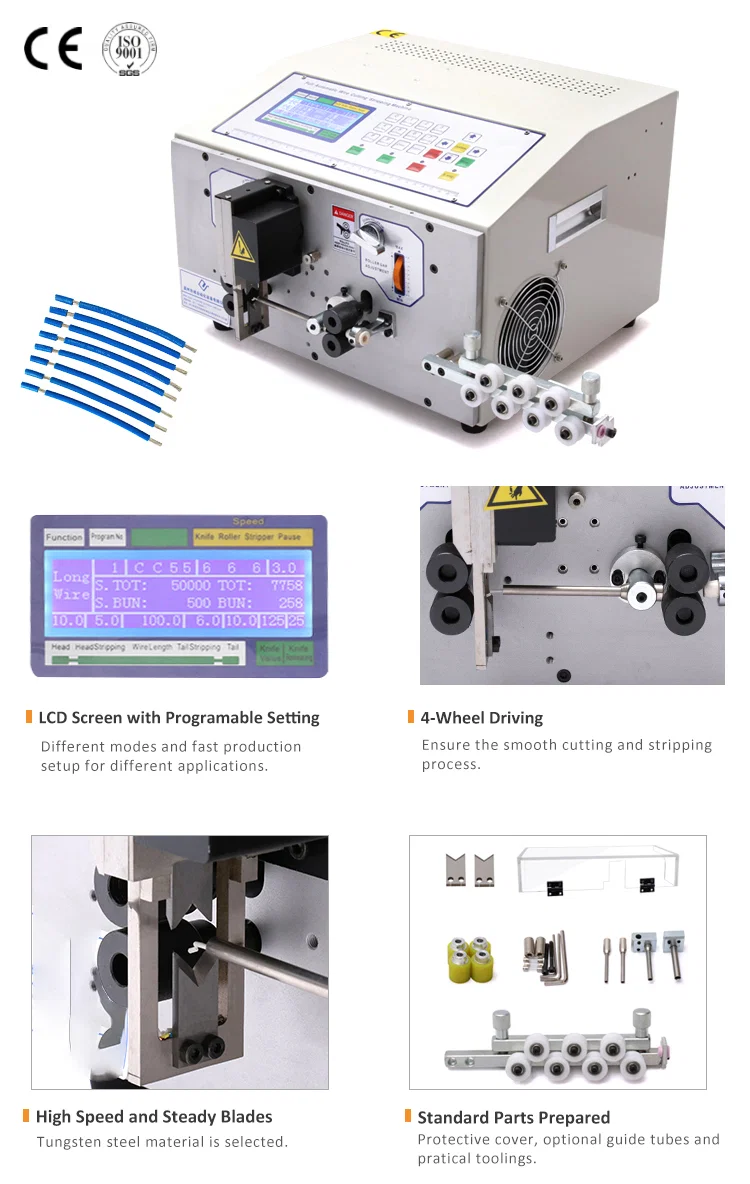 Automatische draadstripmachine, draadstrippermachine, draadstripmachine, draadknipstripmachine