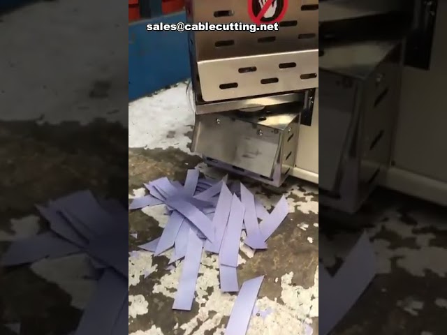 Roterende messnijmachine voor warm en koud snijden van linttape en hoeken | Rotatiemes