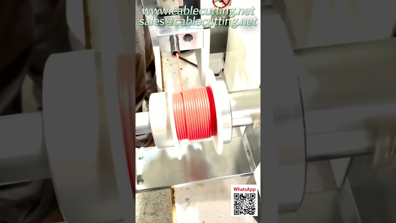 Veelzijdige automatische wikkelmachine voor draden, slangen en strips (1-7 mm)