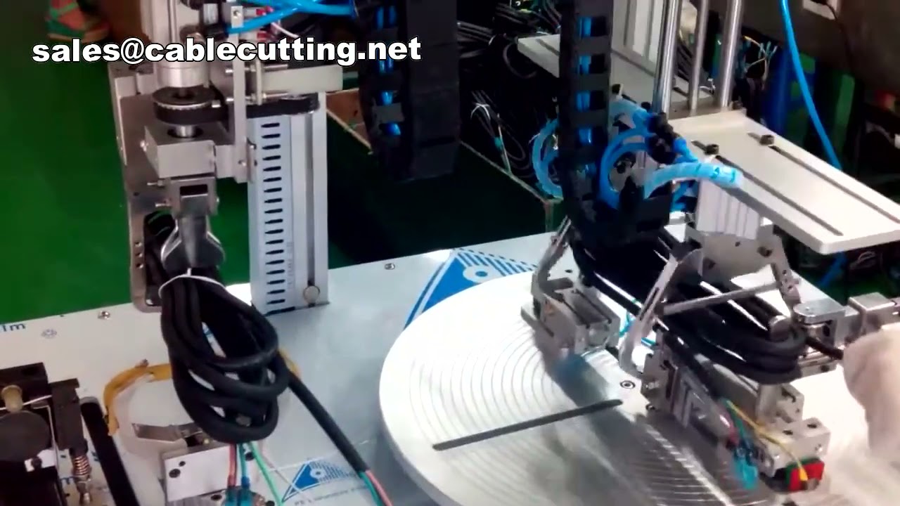 Automatische Kabel Wikkel- en Bindmachine | Efficiënte Industriële Oplossing