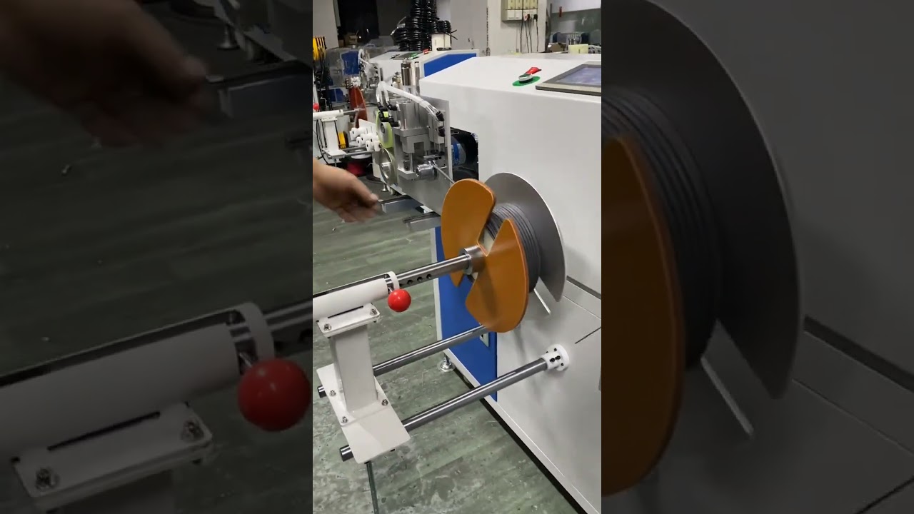 Vloerstaande automatische draadmeet-, snij-, opwinds- en bindmachine voor Ø 1mm tot 16mm