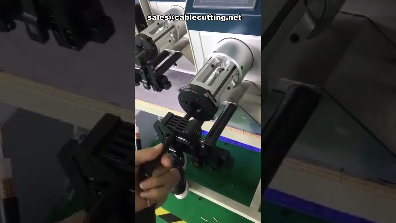 Coaxkabel Stripmachine – Automatische Precisie voor Coaxdraad Verwerking