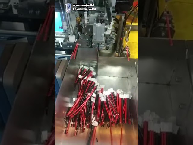 Volledig automatische enkeldraads stripmachine met terminalinsertie