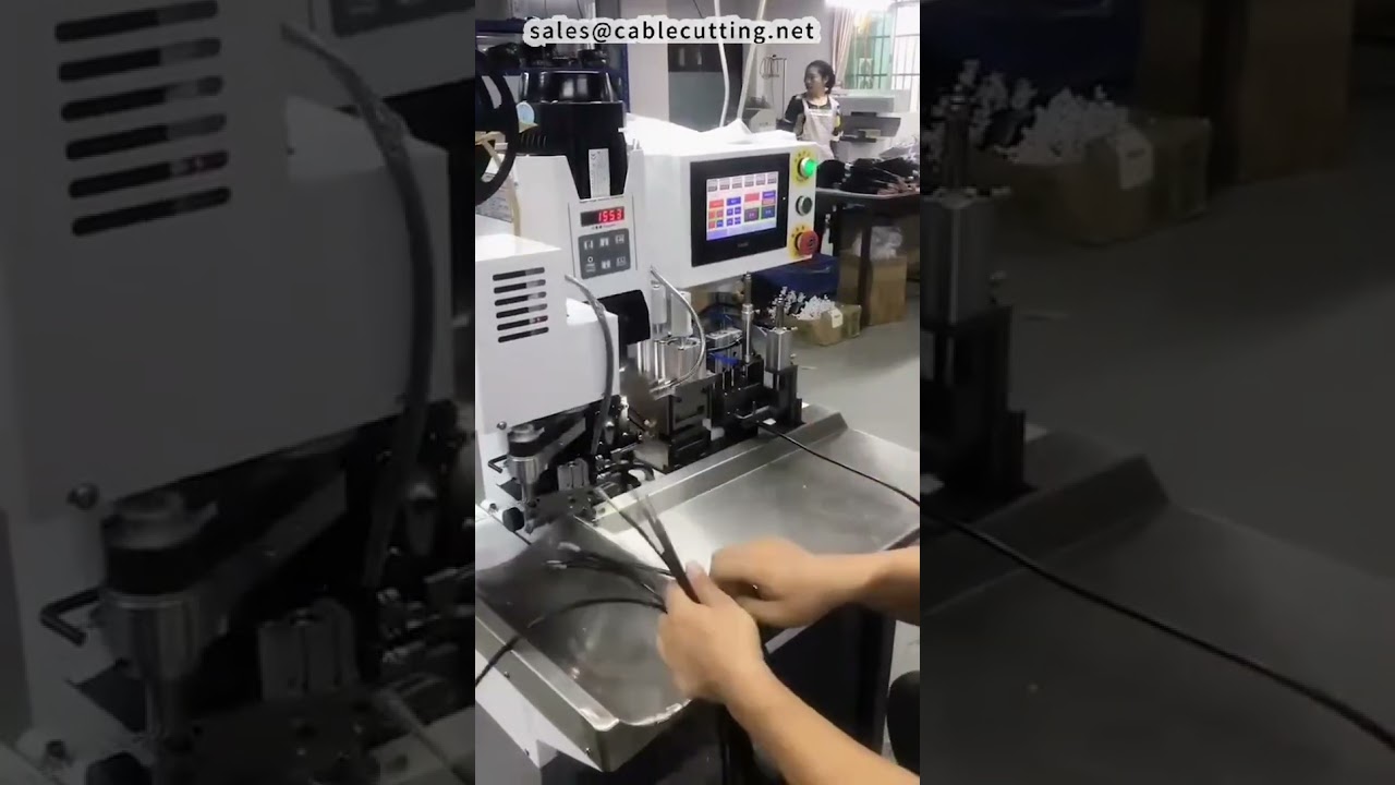 Professionele demonstratie: meeraderige en enkeladerige strip- en krimpmachines