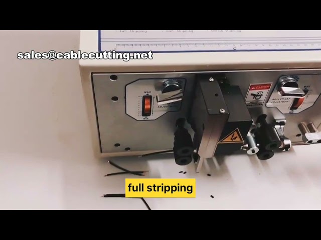 Coaxiale draadstripper en snijmachine te koop - Precisie en Efficiëntie