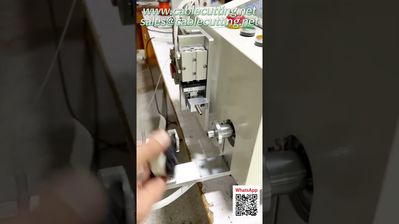 Automatische meetopwindmachine voor kabelopwikkelen en -tapen | Efficiënte industriële verpakking