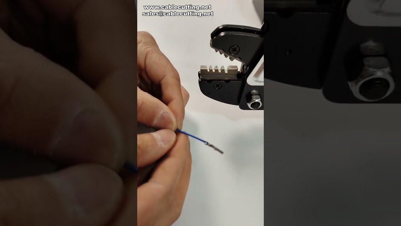 Elektrische krimpmachine voor Molex 43030-0001 terminals | Industriële precisie