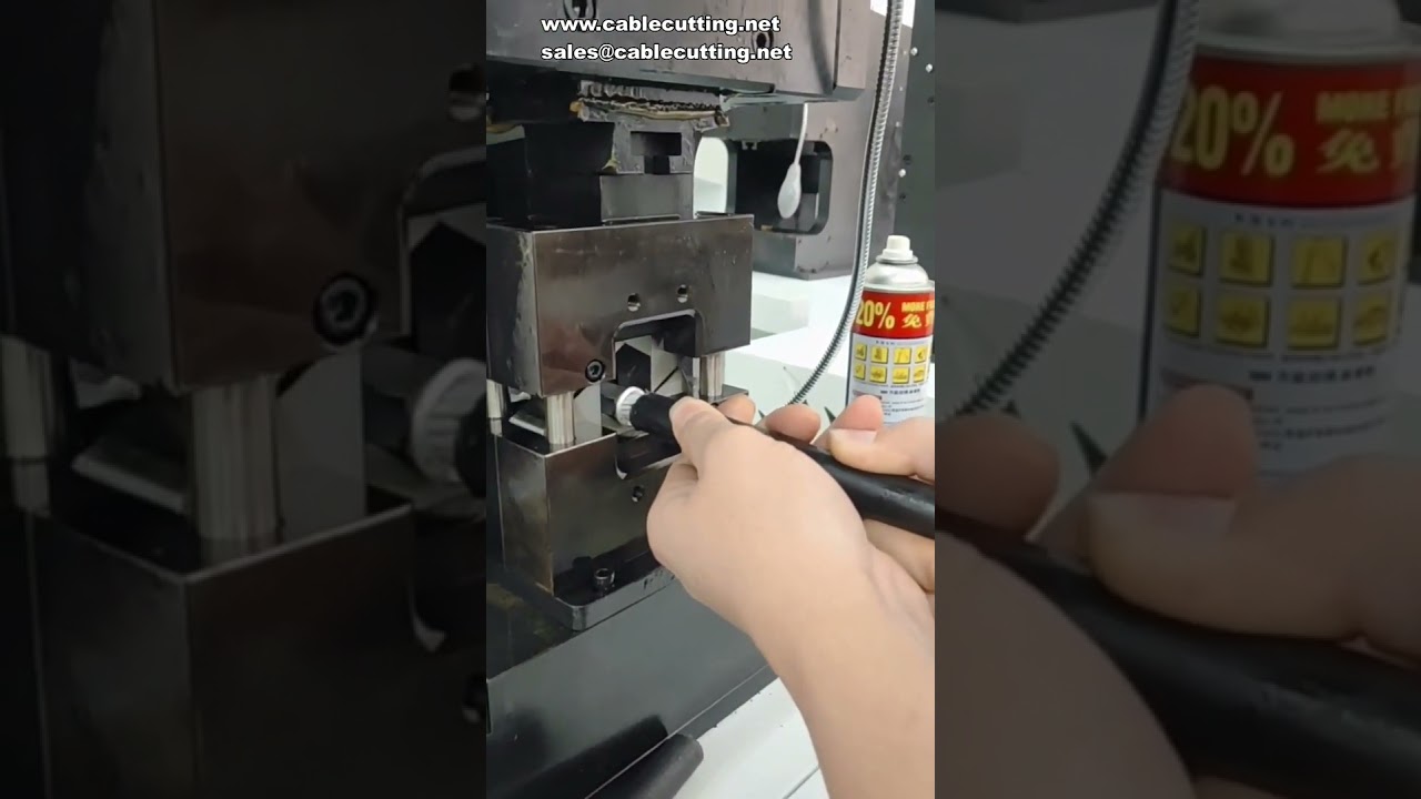 Zeskantige servovrije matrijswissel terminalmachine - Vierhoekige vierpunts B-vorm 300 mm² oliekrimp