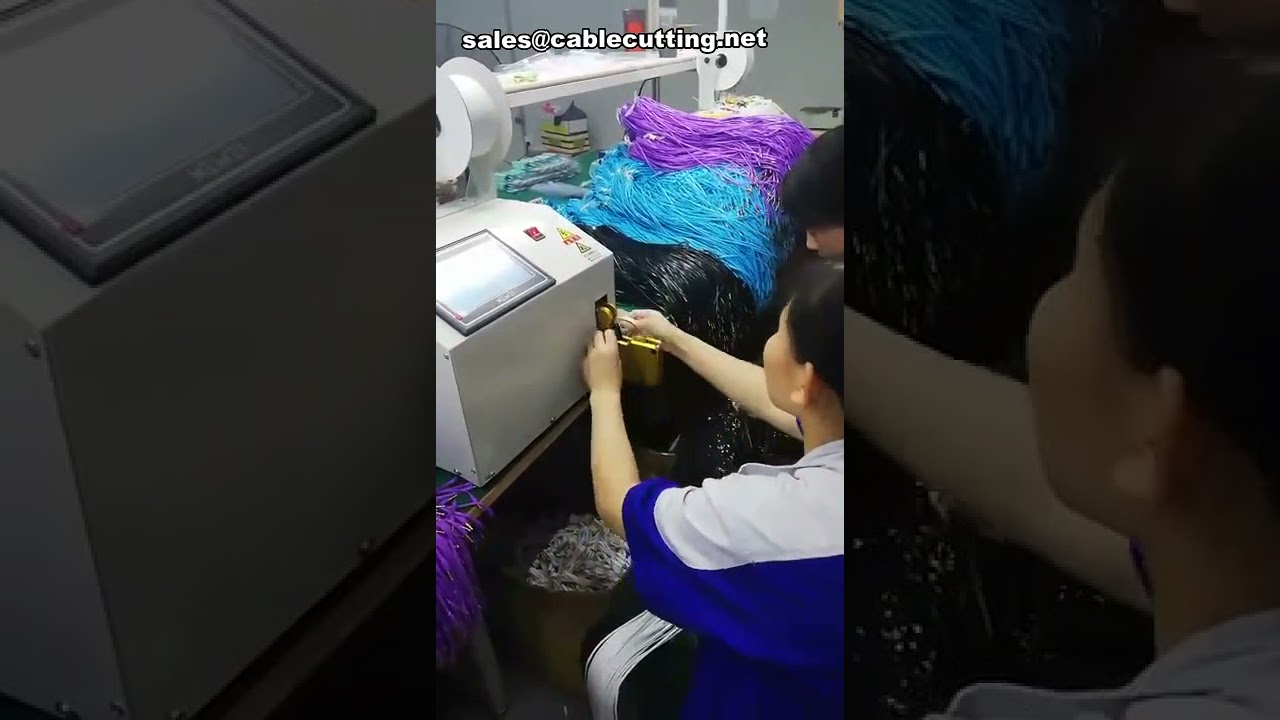 Automatische oortelefoonkabel twist tie machine - efficiënte draadbindoplossing