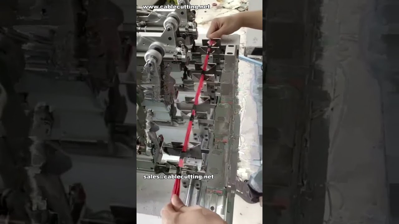 Grote Diameter 4-Punts Spot Taping Machine voor 6-18mm Buitendiameter | Fabrieksvideo