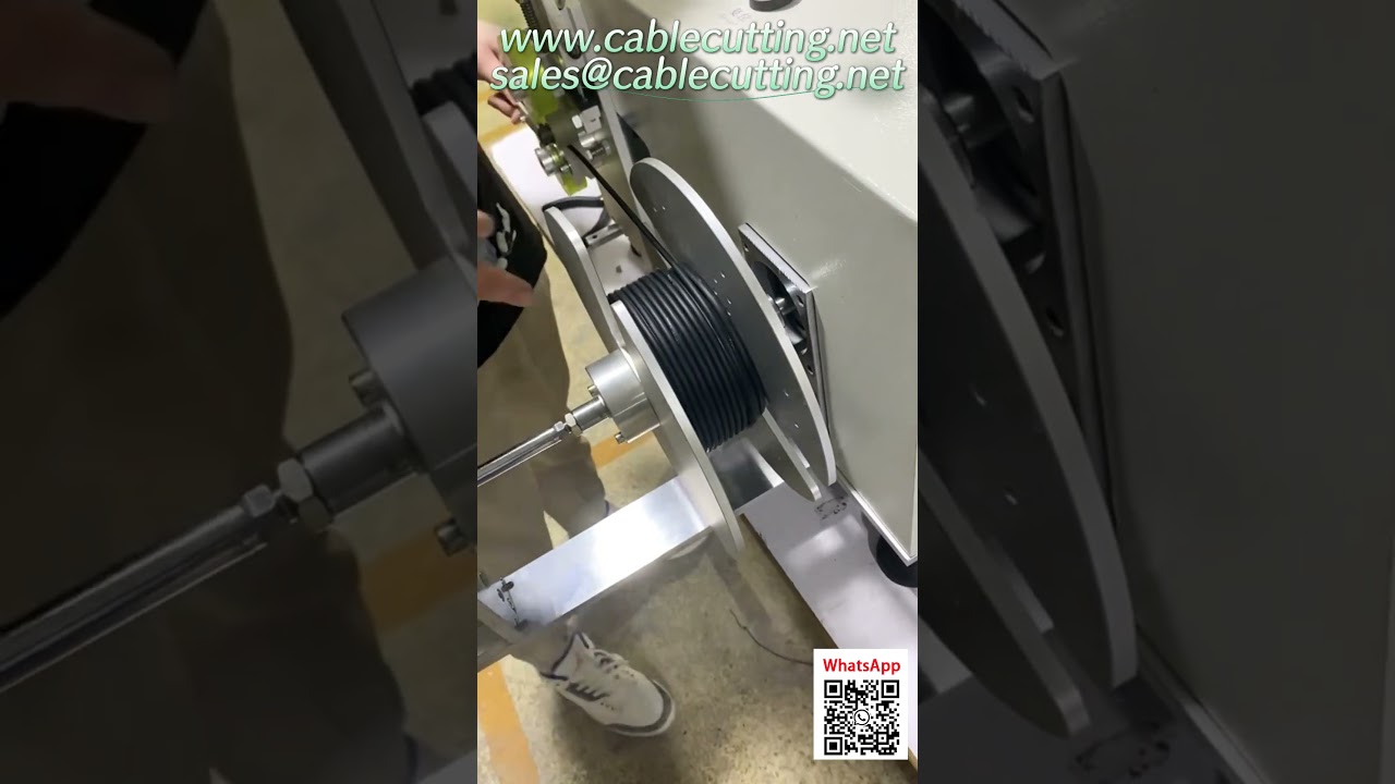 Automatische meet- en traverseermachine voor optimale draad- en kabelopwikkeling