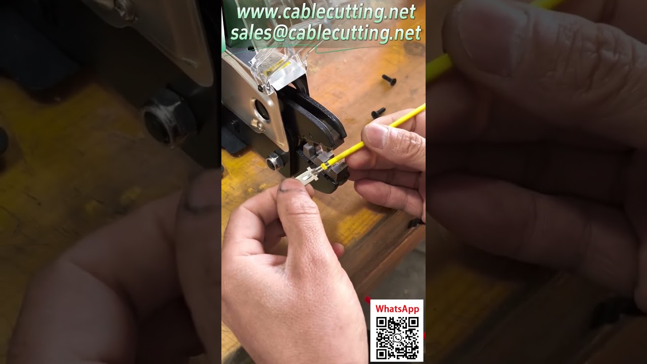 Krachtige pneumatische terminalkrimpmachine | 1,5 seconde per cyclus | Efficiënt krimpen van meerdere terminaltypes #terminalkrimpmachine #metaalbewerking