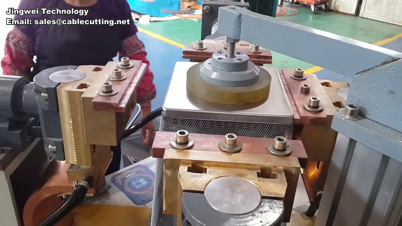 Nieuwe automatische snijmachine voor staalkabels - Precisie afkorten en verwerken