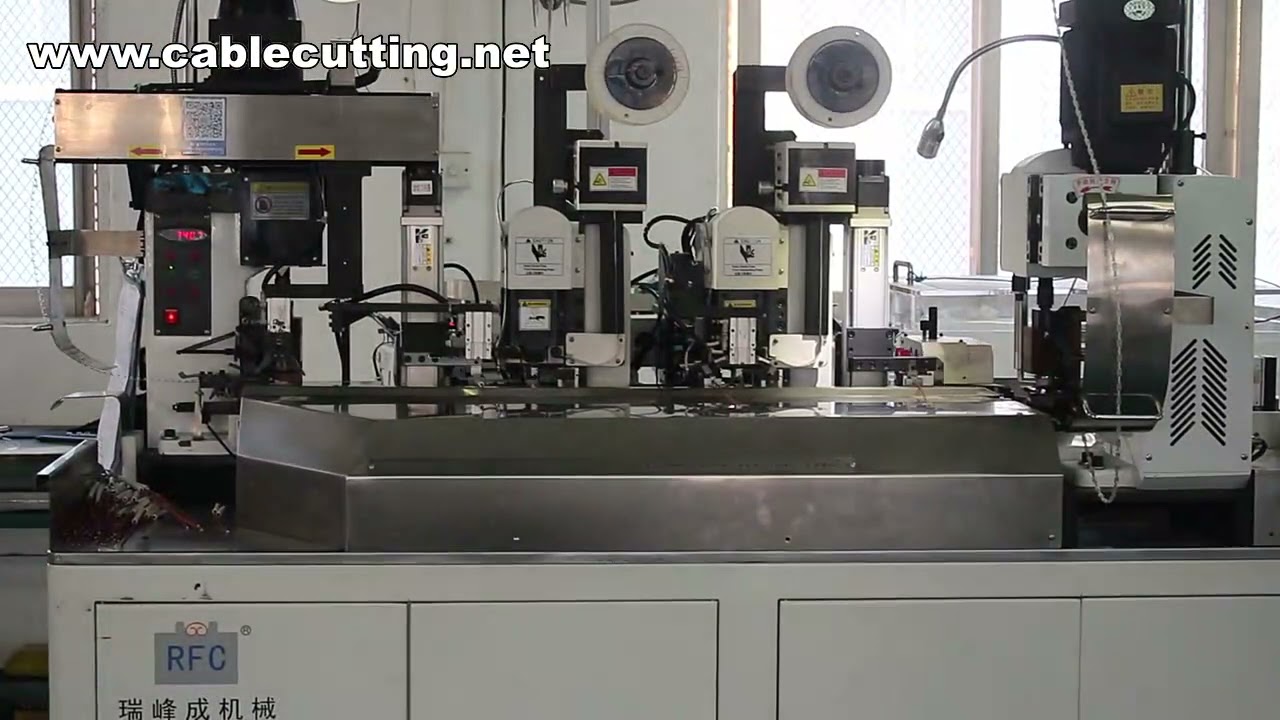 Volledig automatische draadverbindings- en terminalkrimpmachine | Efficiënte draadverwerking