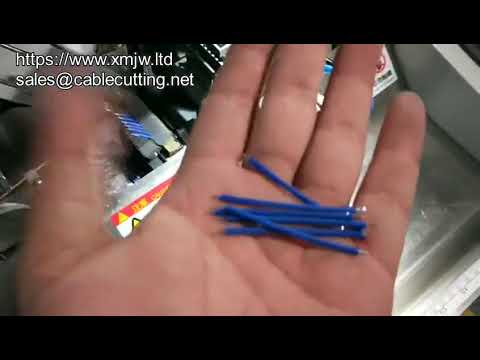 Hoge precisie automatische kabel- en draadverwerkingsmachine: knippen, strippen, twisten en vertinnen