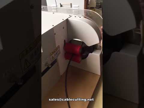 Automatische tapewikkel- en wikkelmachine voor lange kabels | Efficiënt en snel