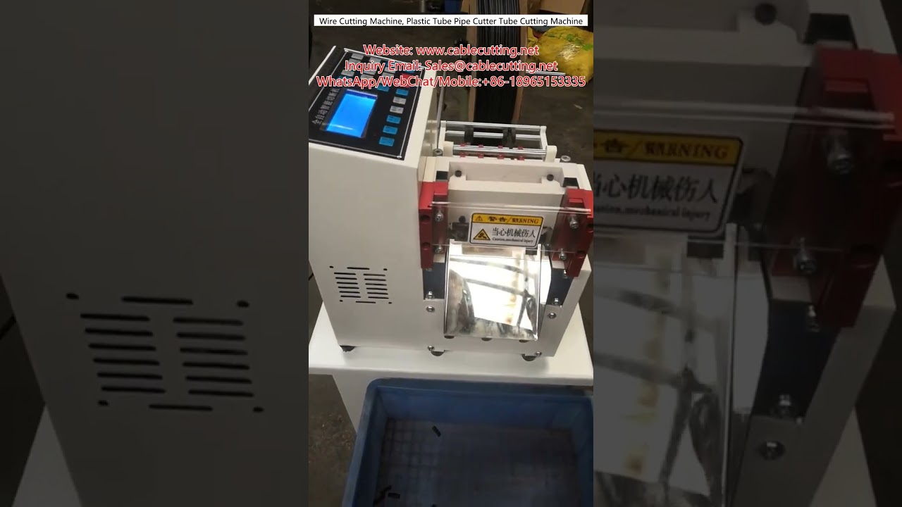 Draadsnijmachine en Buizensnijder – Automatische Pijp- en Kabelknipper