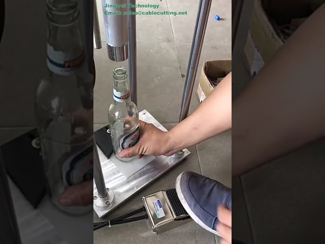 Halfautomatische pneumatische bierfles-doppenmachine – Betrouwbare flessenkapper voor uw brouwerij
