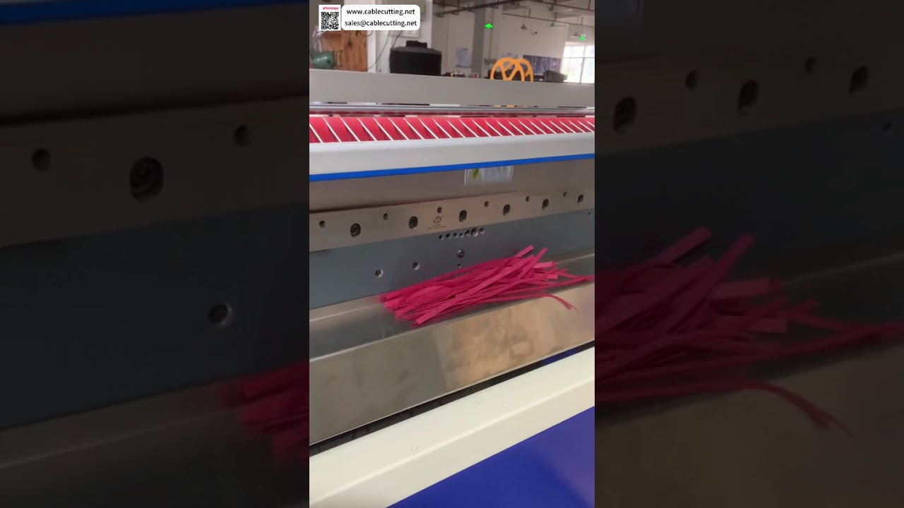 Snelle automatische plaat snijmachine - Rol snijproces & gereedschap opstelling