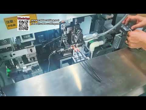 Geautomatiseerde krimpmachine voor omhulde draadklemmen en behuizingsinvoer