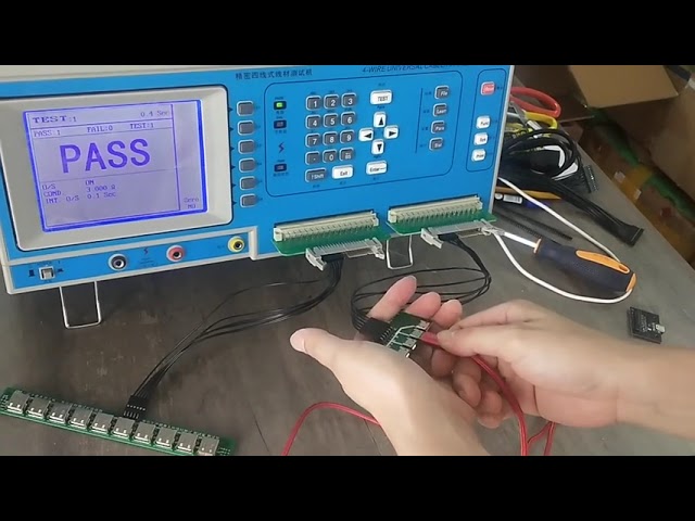 Automatische kabeltestmachine – datakabel & meerstaps draadboomtester, direct uit voorraad