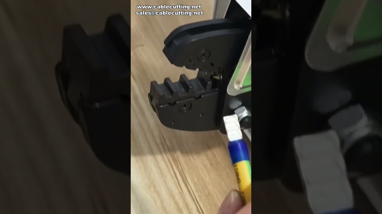 Elektrische Krimpmachine voor 25 mm² Buiskabelschoenen – #Fabriek #Machine