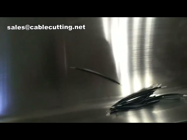 Rotatieve semi-coaxkabel stripmachine voor koperdraad | Efficiënte coaxkabel stripmachine