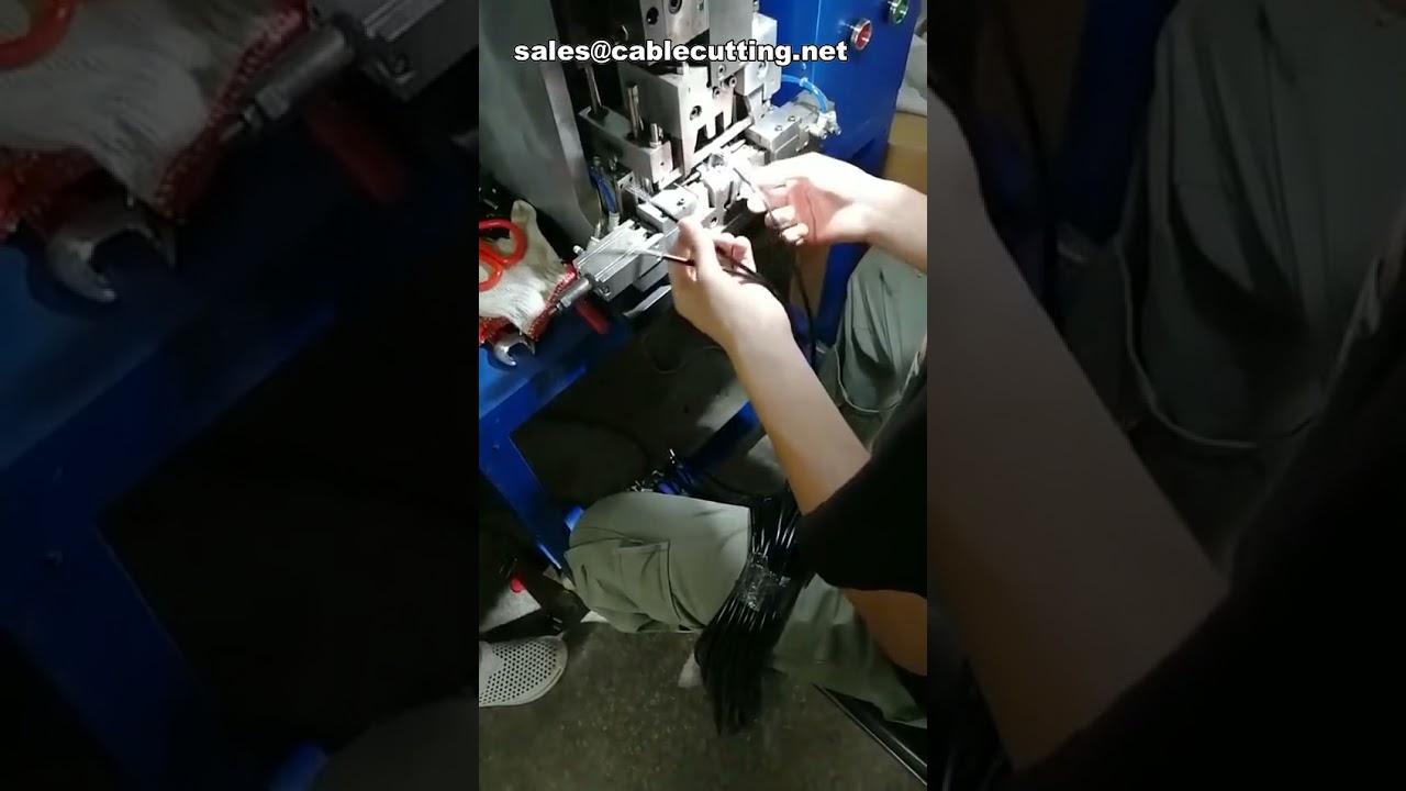 Automatische stekkerinsert-krimpmachines voor Franse en Midden-Oosten stekkers