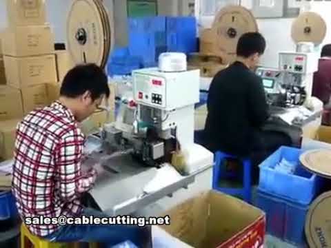 Halfautomatische lintkabelkrimpmachine - Efficiënt en precies krimpen