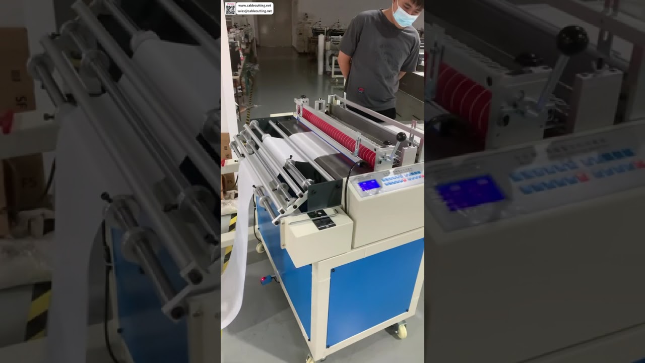 Automatische Afwikkel- en Snijmachine voor Hoge Snelheid Productie - Snel Laden