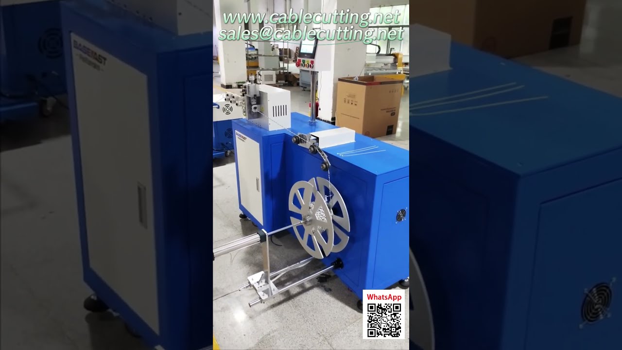 Precisie Twisted Pair Kabel Opwikkel- en Wikkelmachine met Lengtemeting