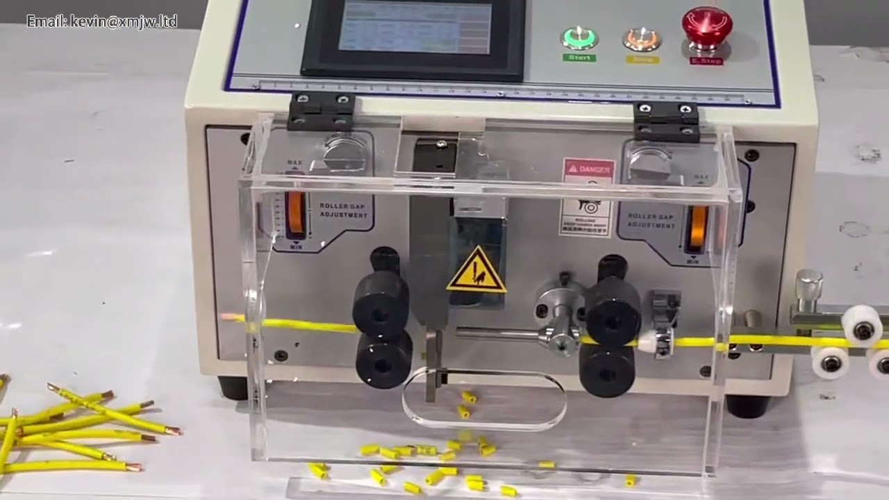 Geüpdatete Touchscreen SWT508E-S: Automatische Draadstripmachine & Kabelkrimpmachine