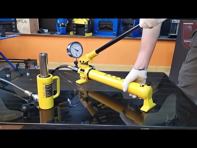 Krachtige handmatige hydraulische pomp voor pons-, buig- en persmatrijzen